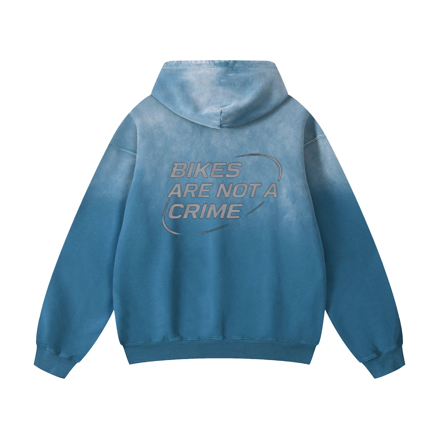 Bikes are not a crime  Oversized Hoodie