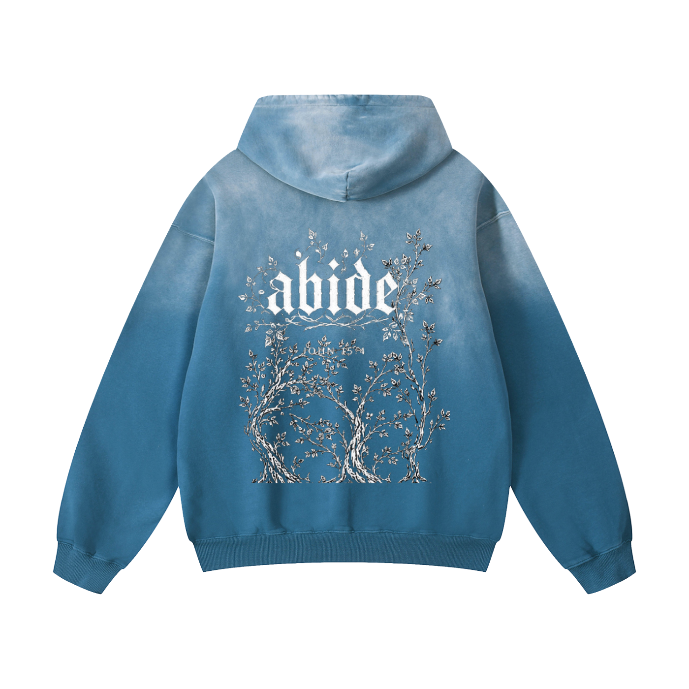 Oversized Sunfade thorn abide hoodie