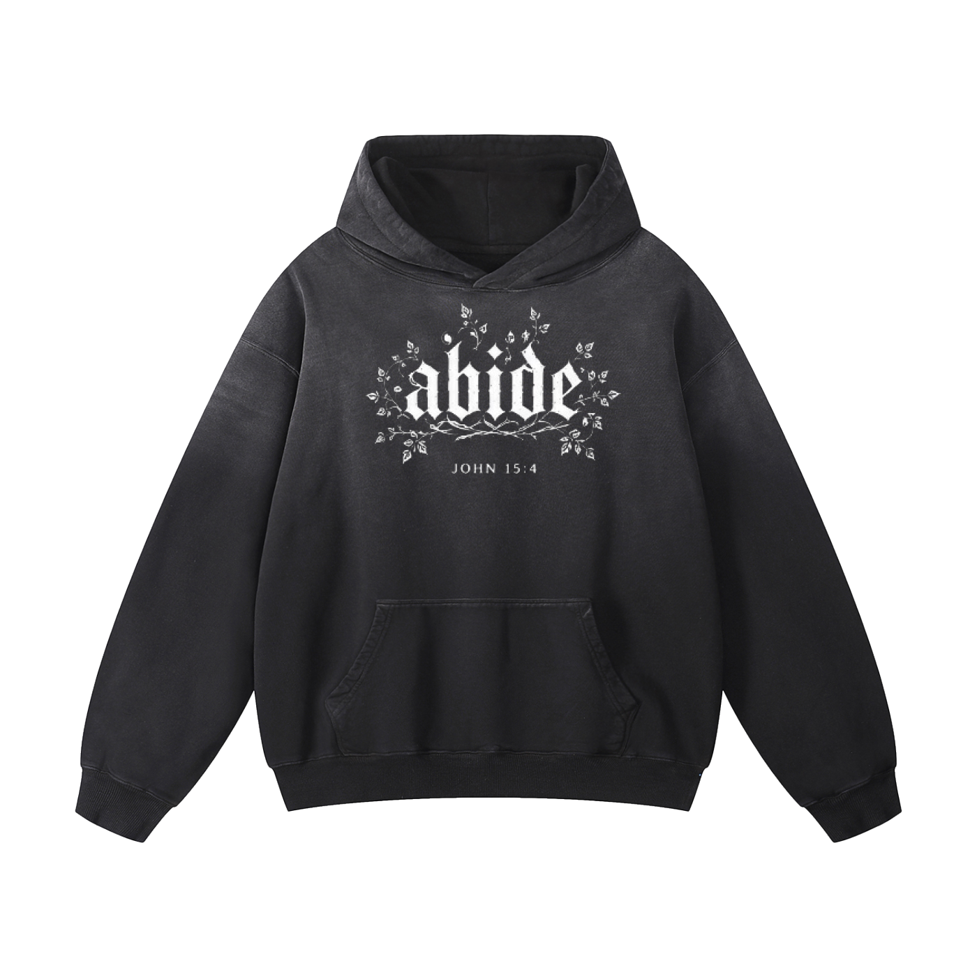 Oversized Sunfade thorn abide hoodie