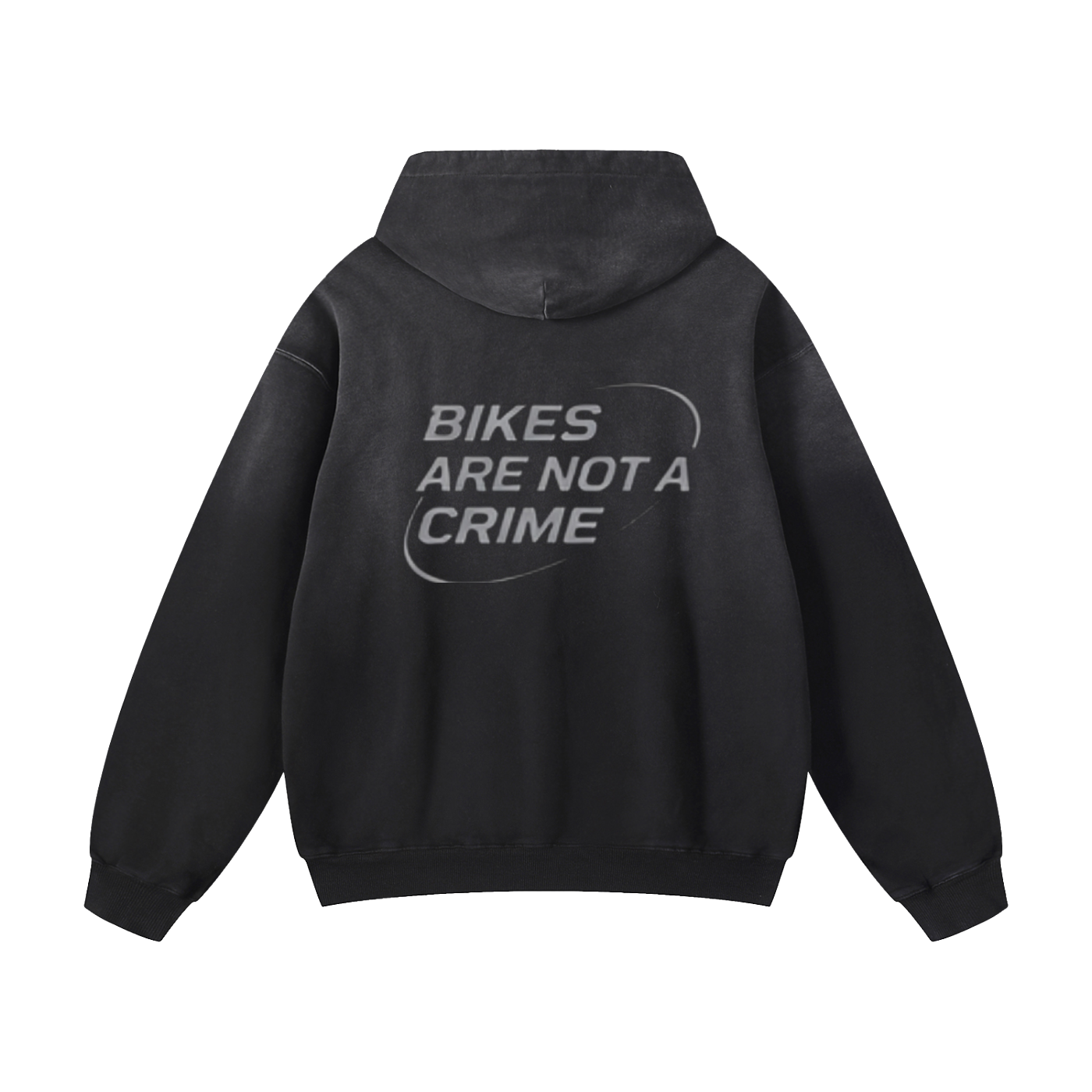 Bikes are not a crime  Oversized Hoodie