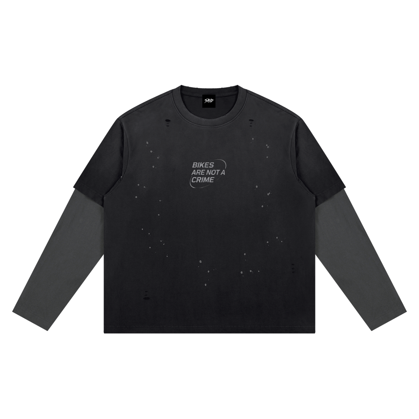 Bikes are not a crime long sleeve