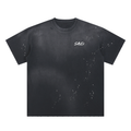 Hand-Frayed Sunfade Paint Splatter T-Shirt