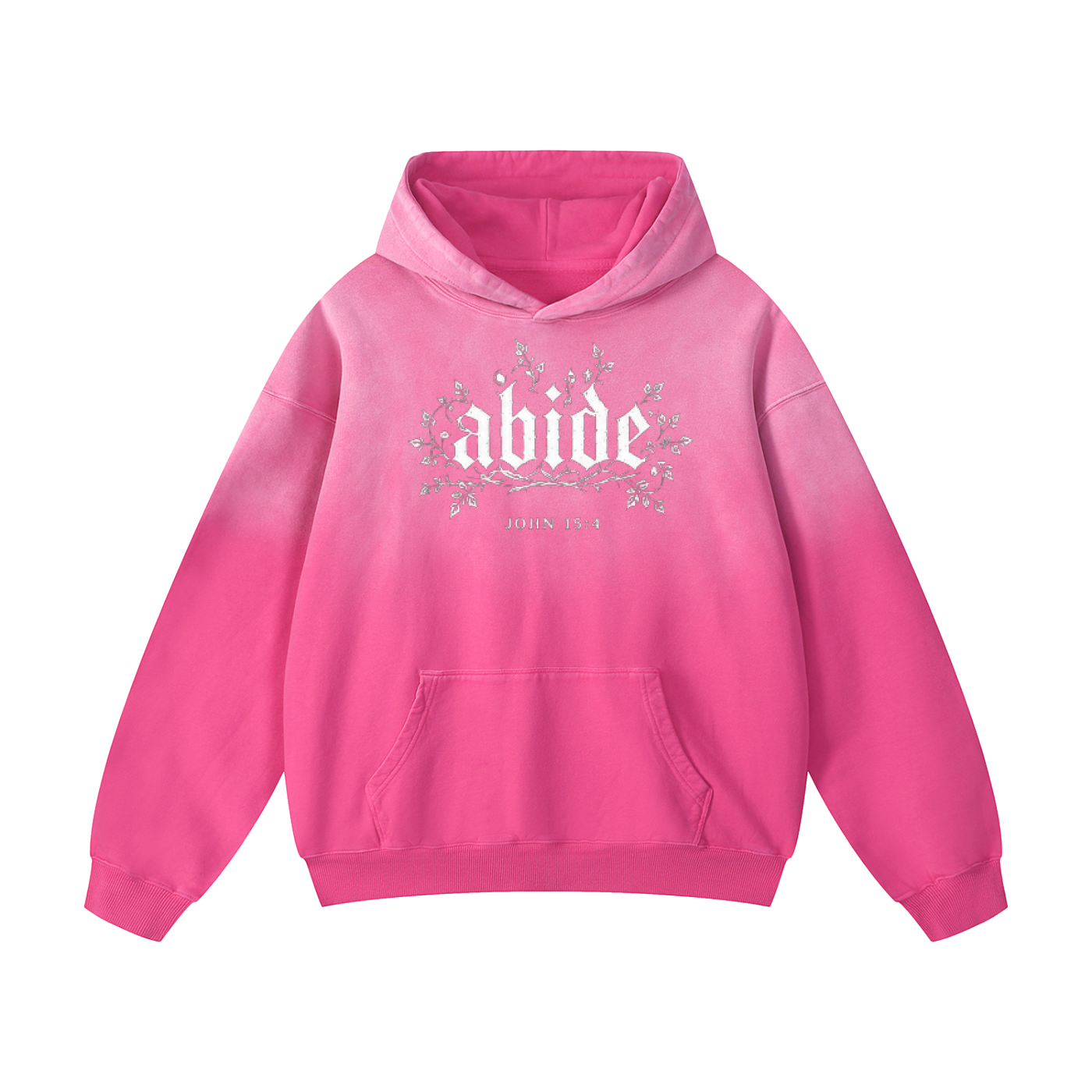 Oversized Sunfade thorn abide hoodie