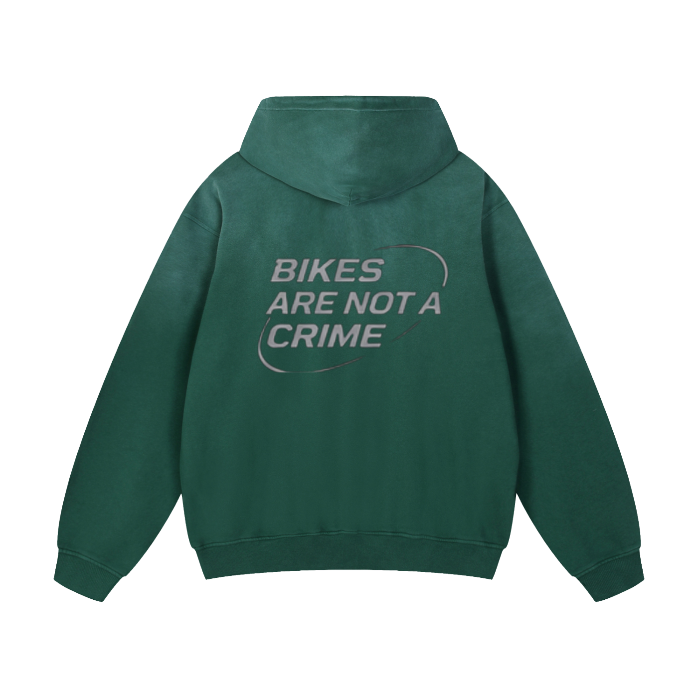 Bikes are not a crime  Oversized Hoodie