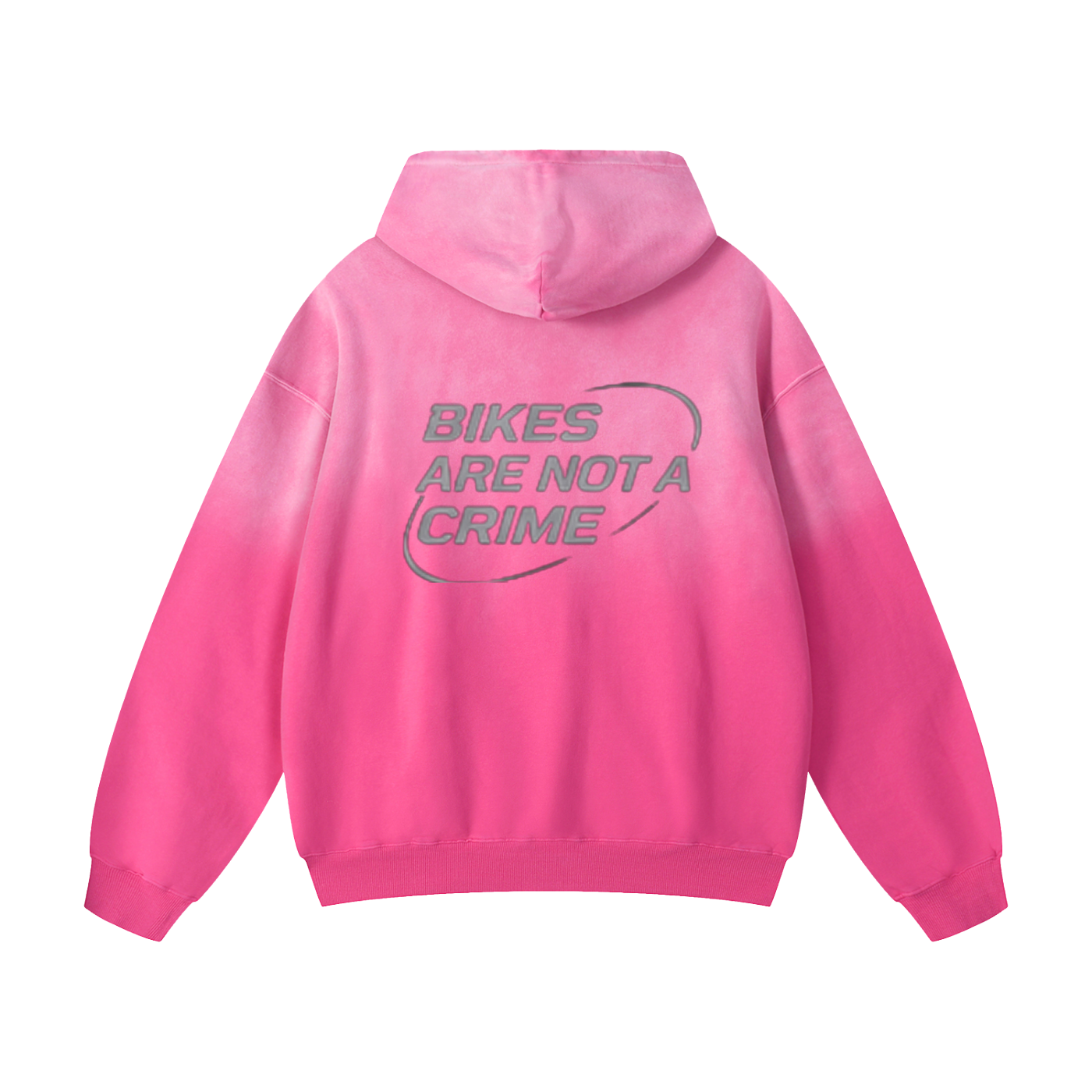 Bikes are not a crime  Oversized Hoodie