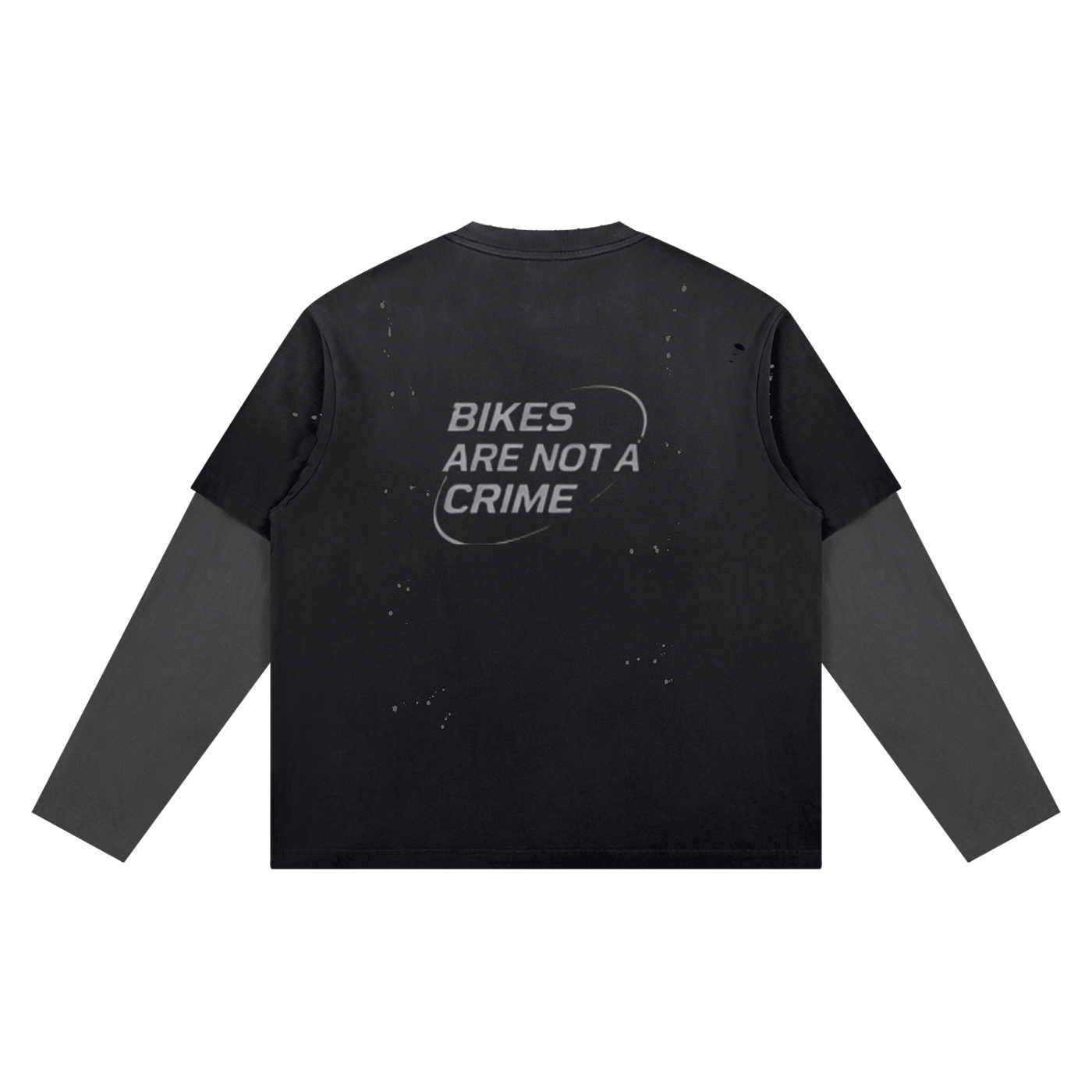 Bikes are not a crime long sleeve